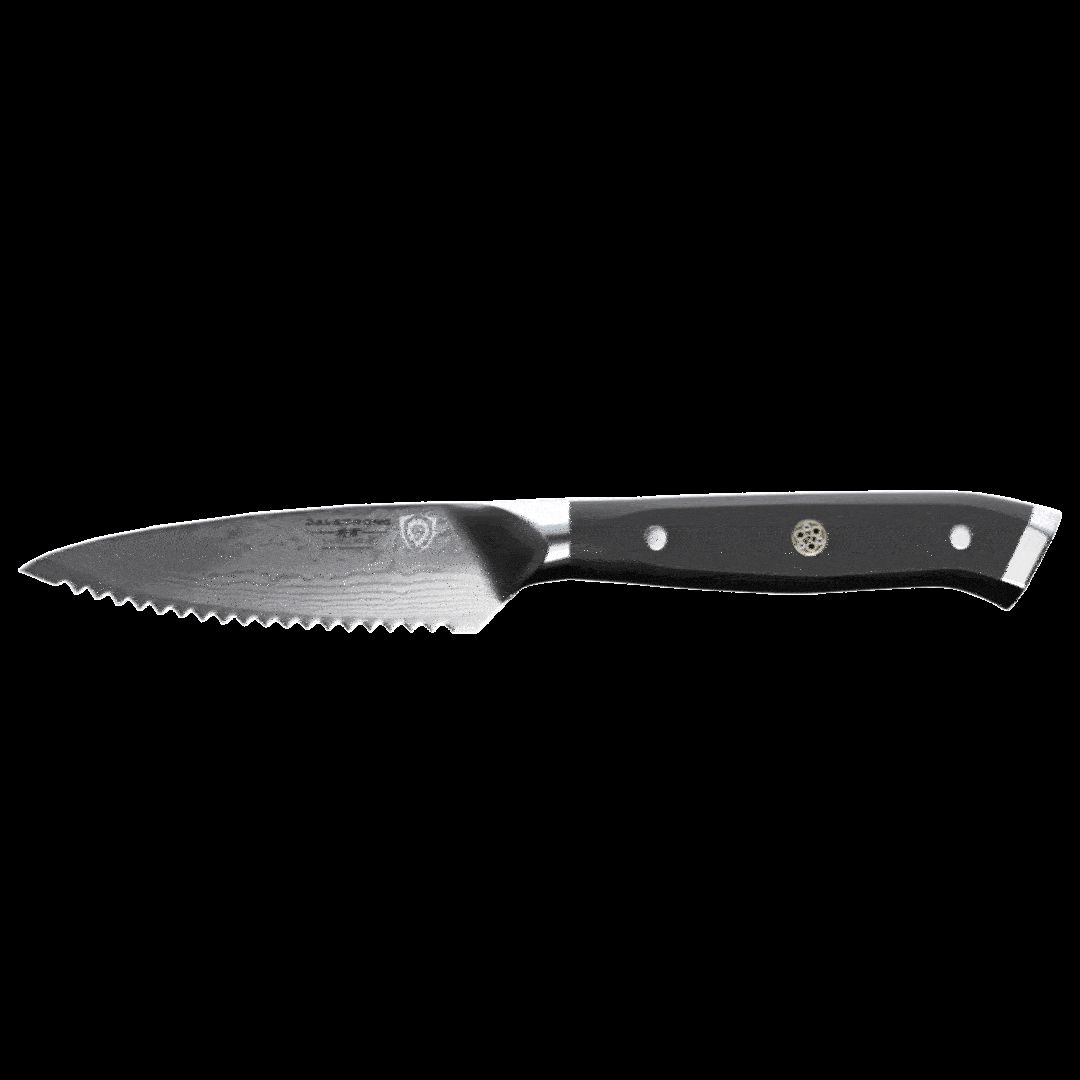 Serrated Paring Knife 3.5" | Shogun Series | ELITE | Dalstrong ©